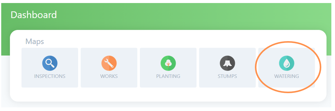 watering map