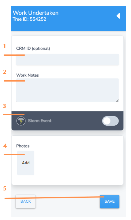 Works undertaken continued